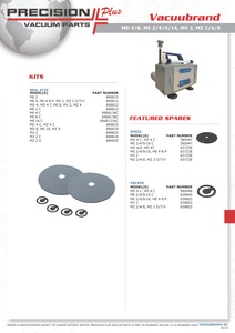 Vacuubrand Clamping Diaphragm Disc, Part# 38250046