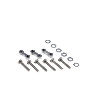 Bolts - with Nut Plate and Washers for CF Flange - pk6 M4 x 20mm bolt DN 16 CF